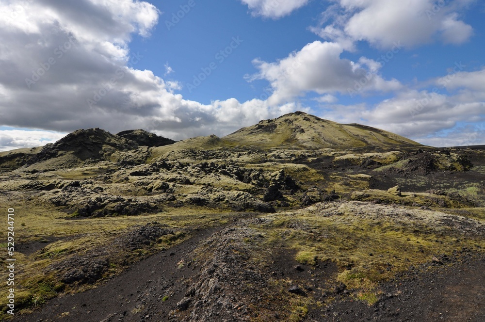 Laki volcanic, Iceland. Laki volcanic, Iceland.