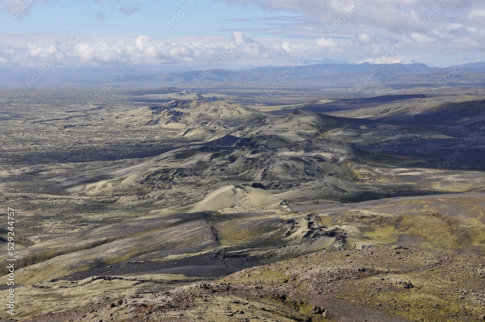 Laki volcanic, Iceland.