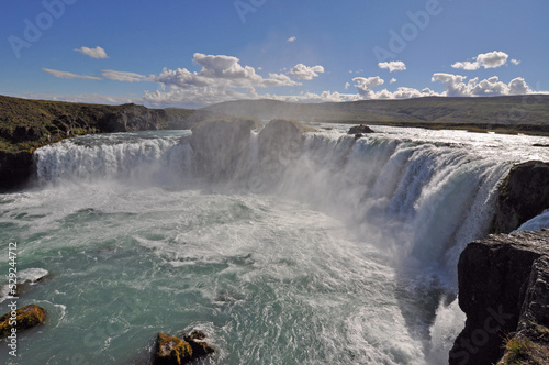 Godafoss waterfall, Iceland. photo