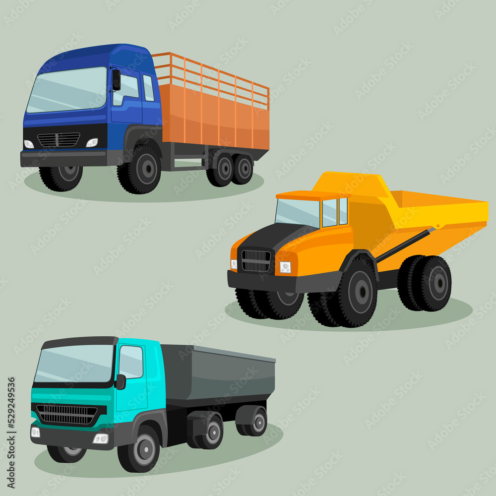 set of trucks set of trucks