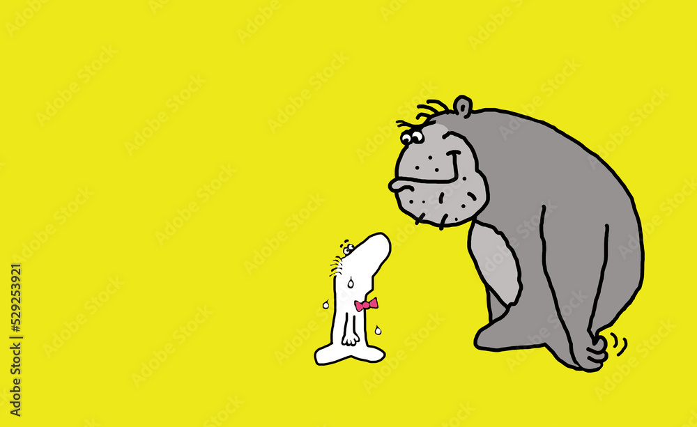 Jargon illustrating: Where does the 800lb gorilla sit?