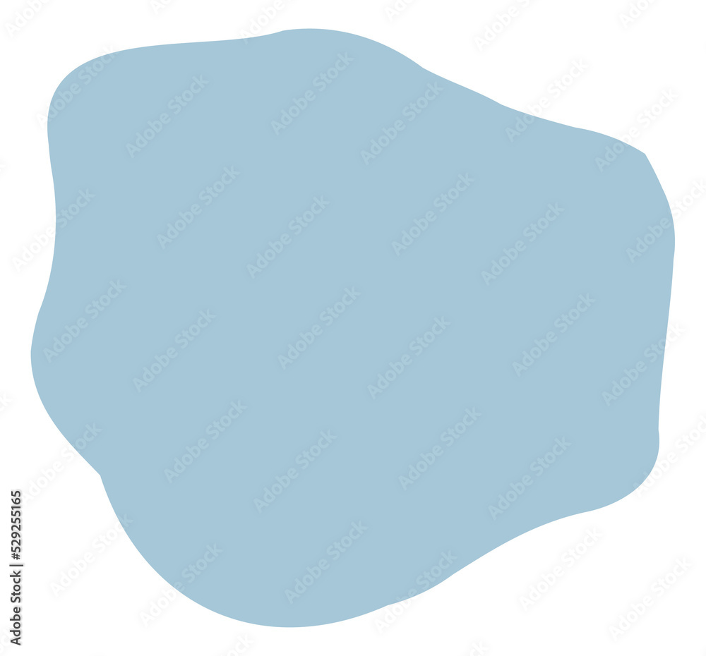 Transparent simple flat paint spill Transparent simple flat paint spill