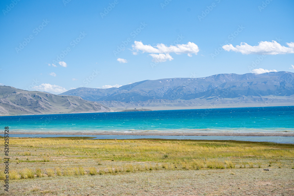 sailimu lake in Xinjiang China