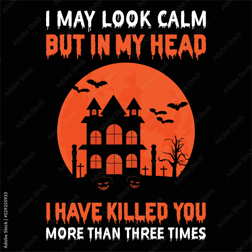 best Halloween t shirt design vector