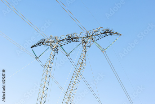 Electricity power lines 