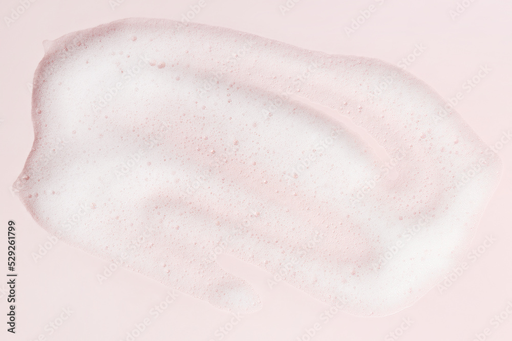 Fototapeta premium Face cleansing mousse texture
