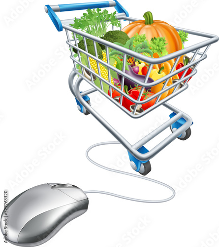 Online grocery shopping con...