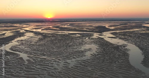 Survol de la Baie de Somme - Le Hourdel, Le Crotoy, Saint-Valery-sur-Somme