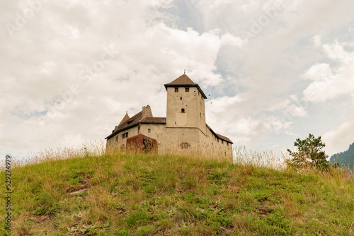 Gutenberg castle in Balzers in Liechtenstein