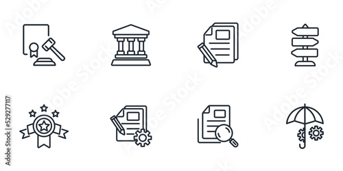 compliance icons set . compliance pack symbol vector elements for infographic web