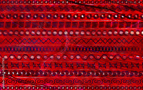 red and white knitted pattern fabric graphic art design wallpaper