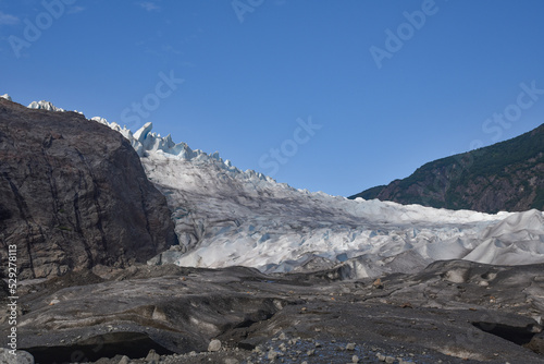 View of Mendenhall Glacier, Alaska, USA