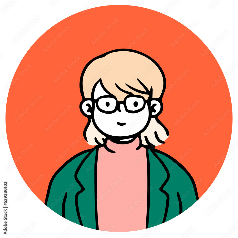 Outline avatars profile set, office workers, hand-drawn icon style, character design, vector illustration. Outline avatars profile set, office workers, hand-drawn icon style, character design, vector illustration.