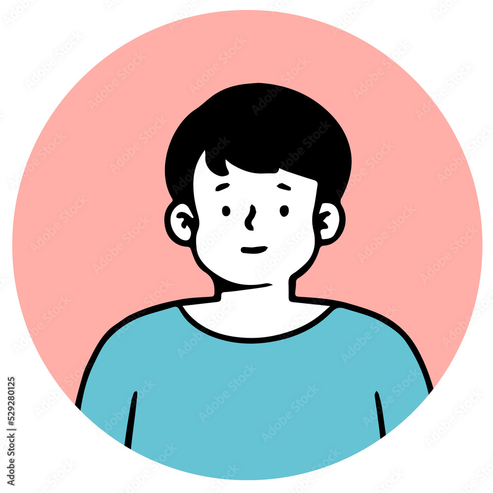 Outline avatars profile set, office workers, hand-drawn icon style, character design, vector illustration. Outline avatars profile set, office workers, hand-drawn icon style, character design, vector illustration.