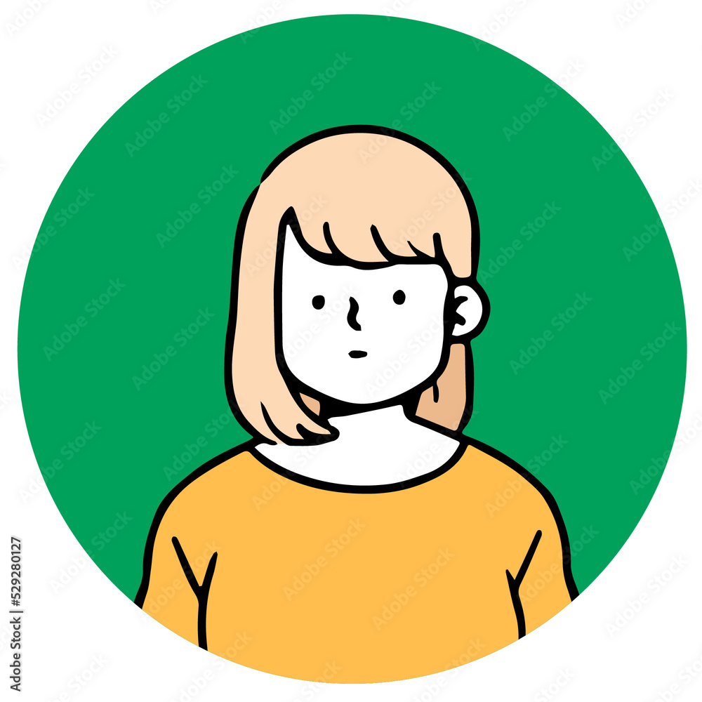 Outline avatars profile set, office workers, hand-drawn icon style, character design, vector illustration. Outline avatars profile set, office workers, hand-drawn icon style, character design, vector illustration.