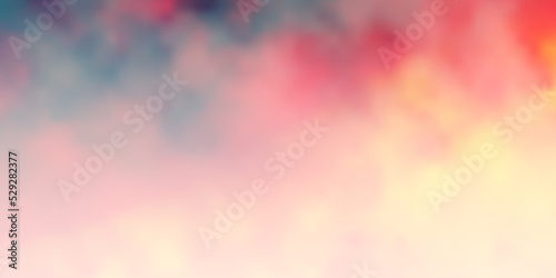 Light Orange vector texture with cloudy sky.