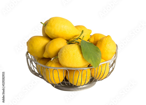 Foto lemons  isolated on transparent background,