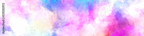 Panorama landscape background template for banners, posters, events, advertising, and graphic designing works, insert picture or text with copy space
