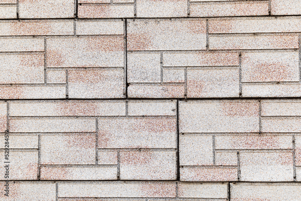 Composite siding on old building. Composite siding on old building.