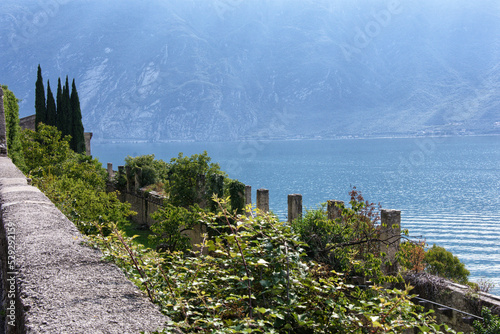 Veduta del lago di Garda