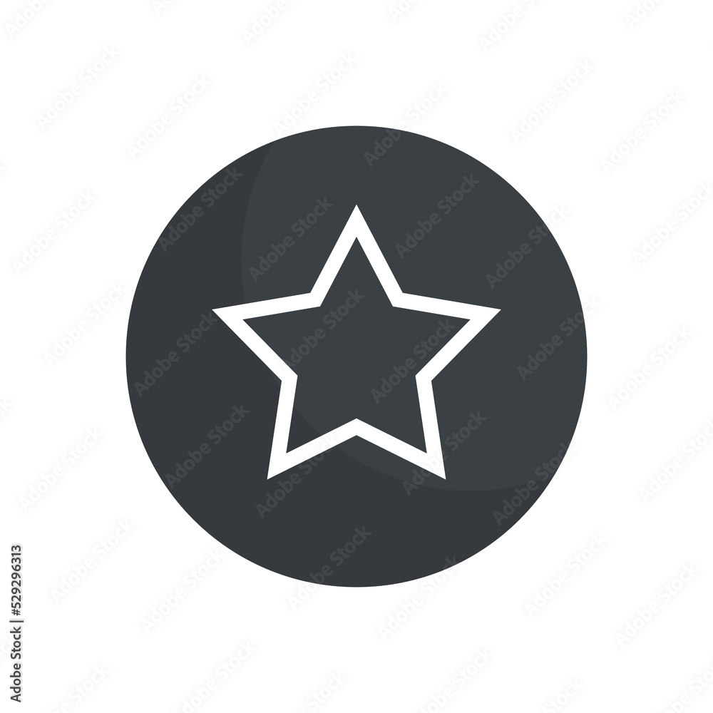 Icon star, trend, hit. Pictogram for web or marketplace, clothing category. Isolated vector illustration on a white background. Icon star, trend, hit. Pictogram for web or marketplace, clothing category. Isolated vector illustration on a white background.