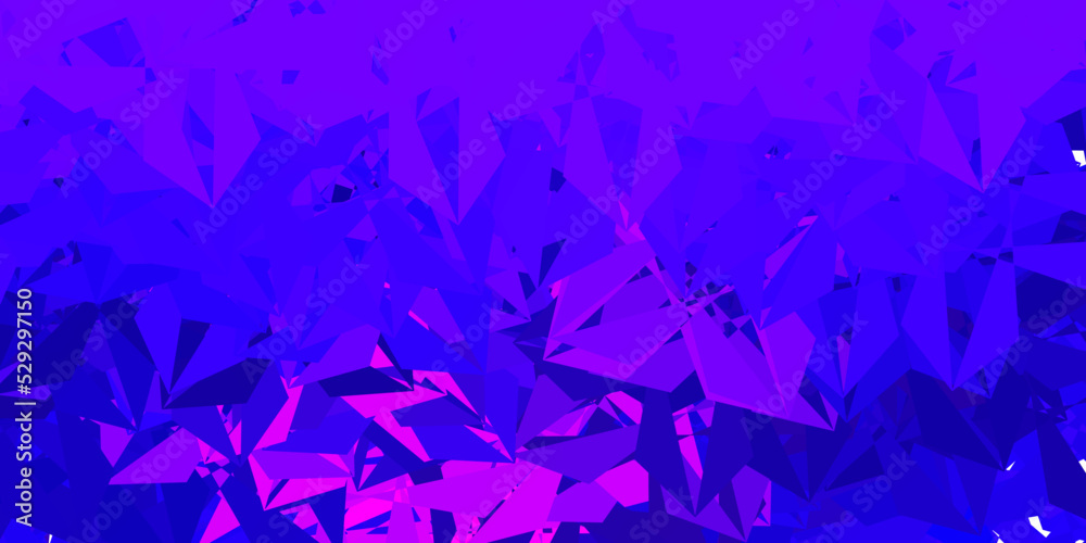 Dark purple, pink vector geometric polygonal design. Dark purple, pink vector geometric polygonal design.