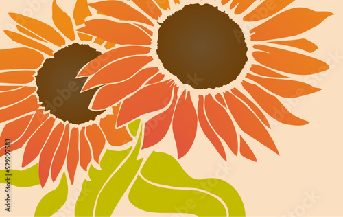sunflower background