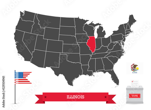 Presidential elections in Illinois
