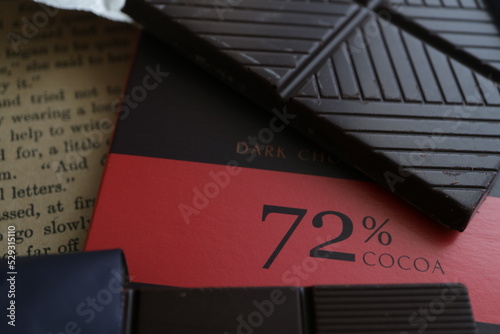 Obraz na płótnie カカオ70%以上