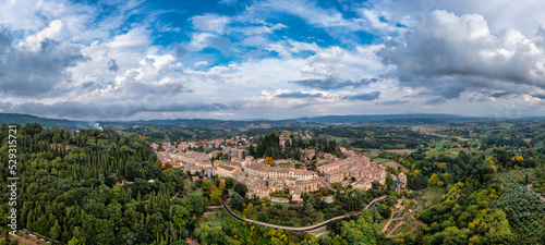 Obraz na płótnie Cetona, Travel in Tuscany, Italy