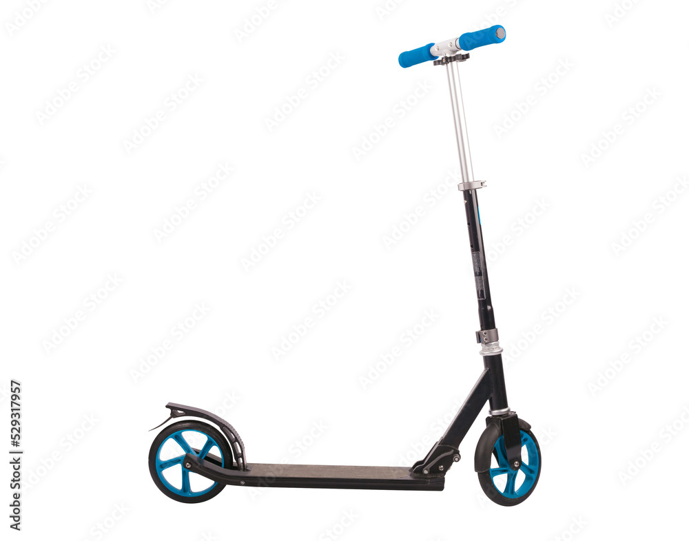 Push Scooter with transparent background