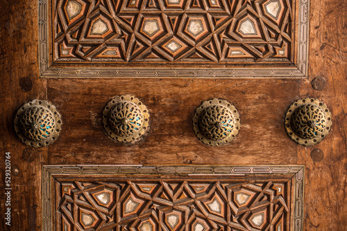 Colorful tulip by ebru or traditional art of Marbling