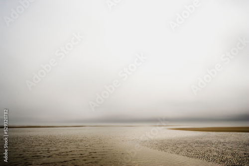 Low Tide Overcast day on Harbor Island South Carolina