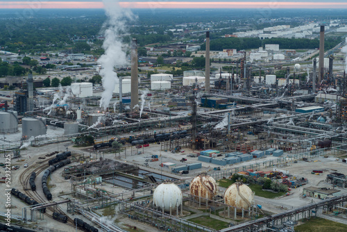 Oil Refinery, Sarnia, Ontario, Canada photo