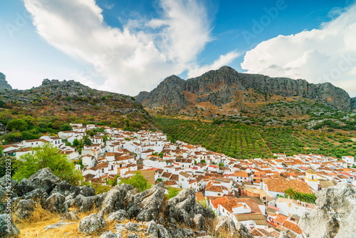 White town (pueblos blancos) of Montejaque, Andalusia, Spain photo