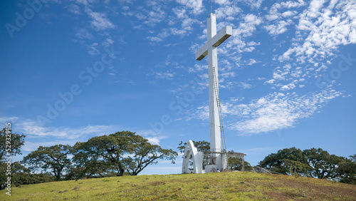The cross on top of Cerro de La Beata, Mexico