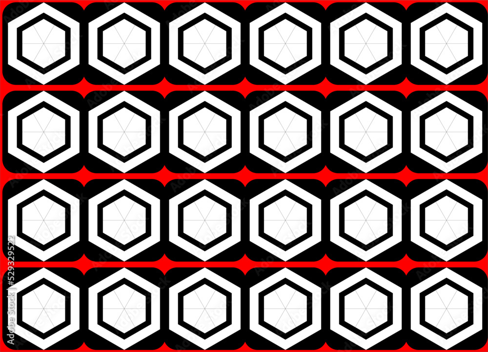 Hexagon Pattern Background