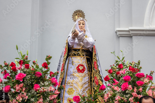 Fiesta en honor a santa rosa de lima el 30 de agosto en Ocopa, Huancayo Junín photo