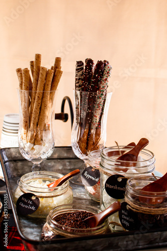 winter cocoa toppings