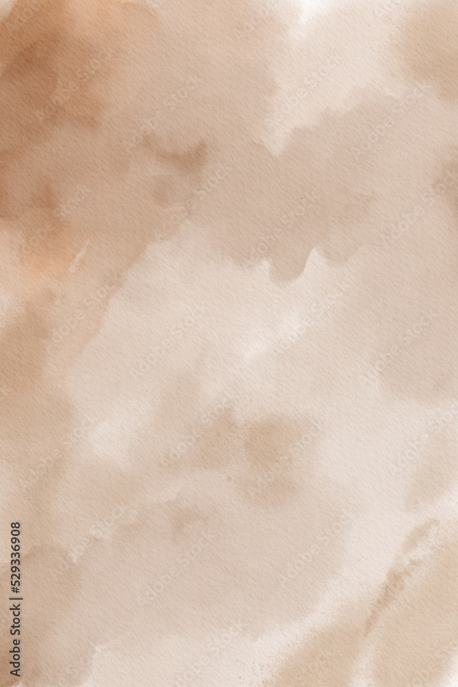 Fototapeta premium Watercolor Nude Abstract Background