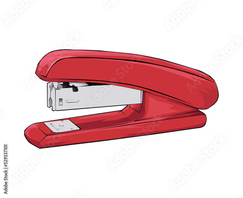stapler vectorart
