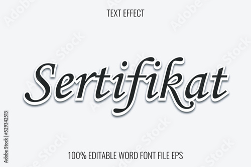 effect text