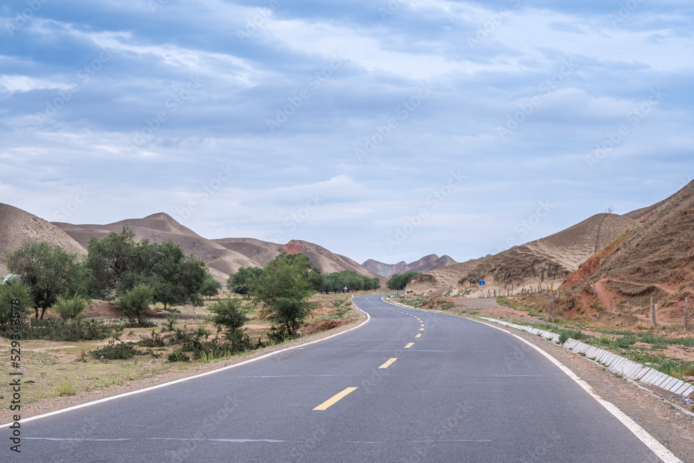 red stone gobi in Xinjiang China