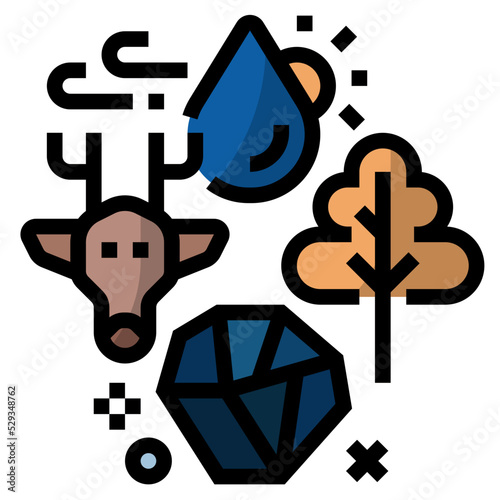 natural resources icon