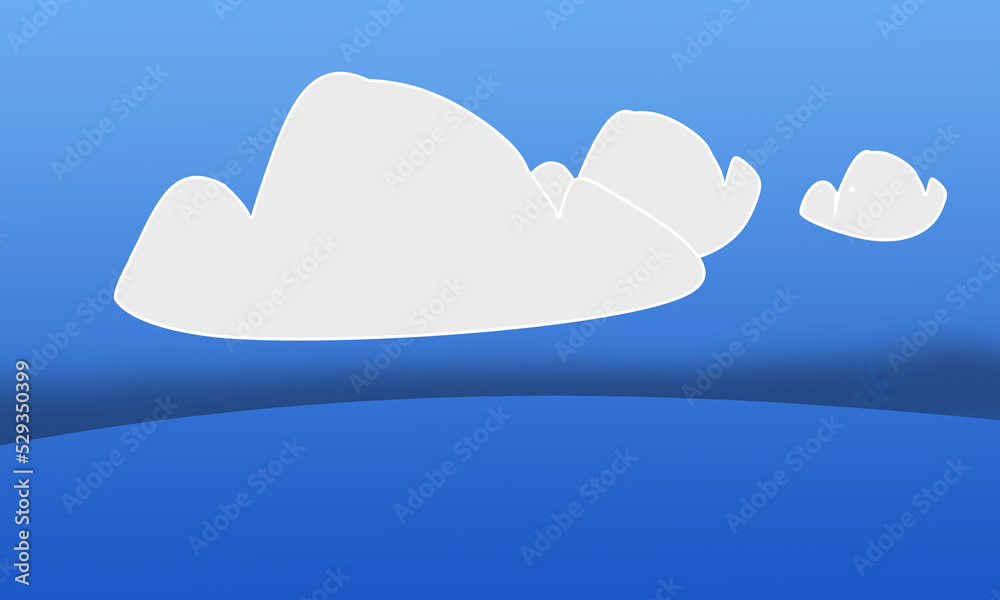 blue background with beautiful clouds blue background with beautiful clouds