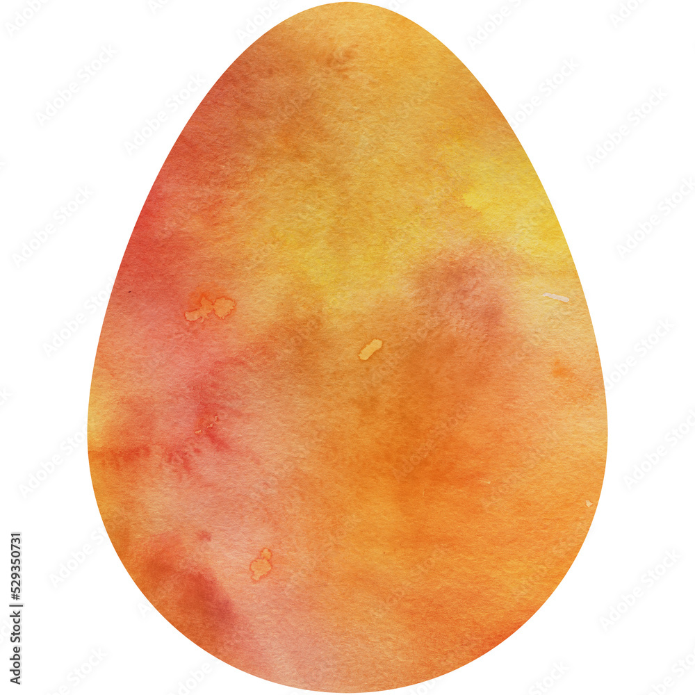Watercolor Easter egg. Oval shape, background, texture. Transparent PNG Clipart Watercolor Easter egg. Oval shape, background, texture. Transparent PNG Clipart
