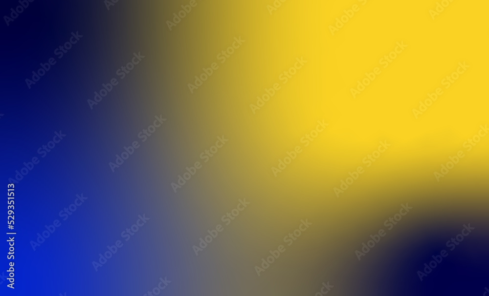 Blue yellow gradient banner background template. Abstract color wallpaper.