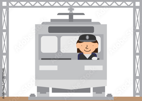 鉄道運転手（女性）