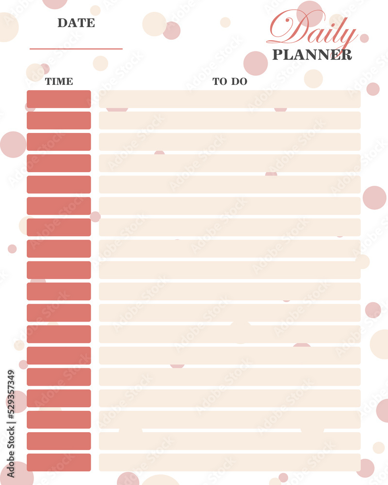 Cute daily planner Cute daily planner