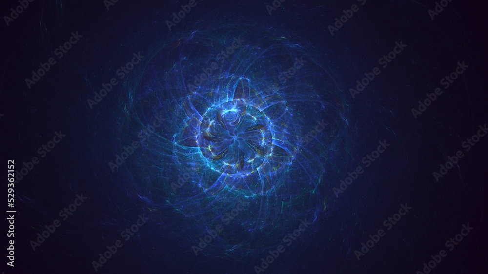 3D rendering abstract round light background 3D rendering abstract round light background